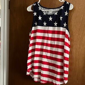 Old Navy Stars and Stripes Tank Top